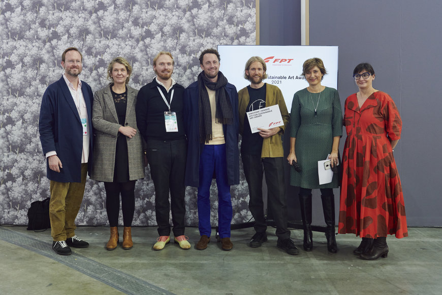 Lennhart Lahuis es el ganador de la segunda edición del premio FPT for Sustainable Arts organizado por FPT Industrial en colaboración con Artissima